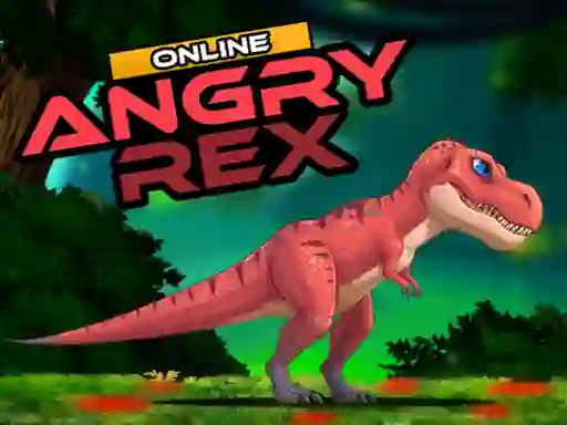 Lojë Angry Rex Online në internet