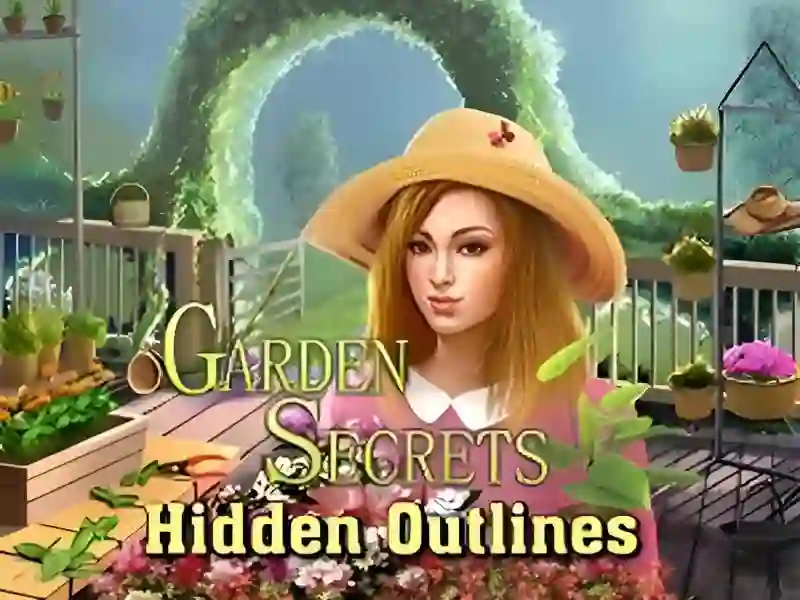 Lojë Garden Secrets Hidden Objects by Outline në internet
