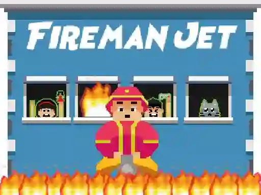 Lojë Fireman Jet në internet