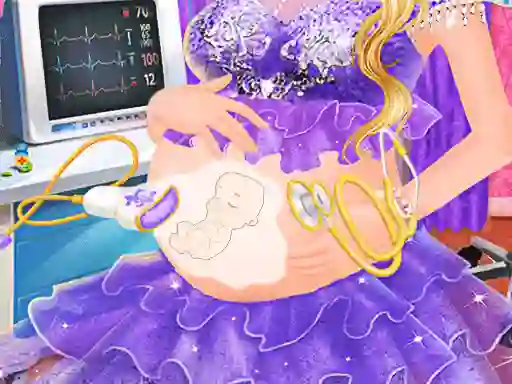 Lojë Pregnant Princess Caring në internet