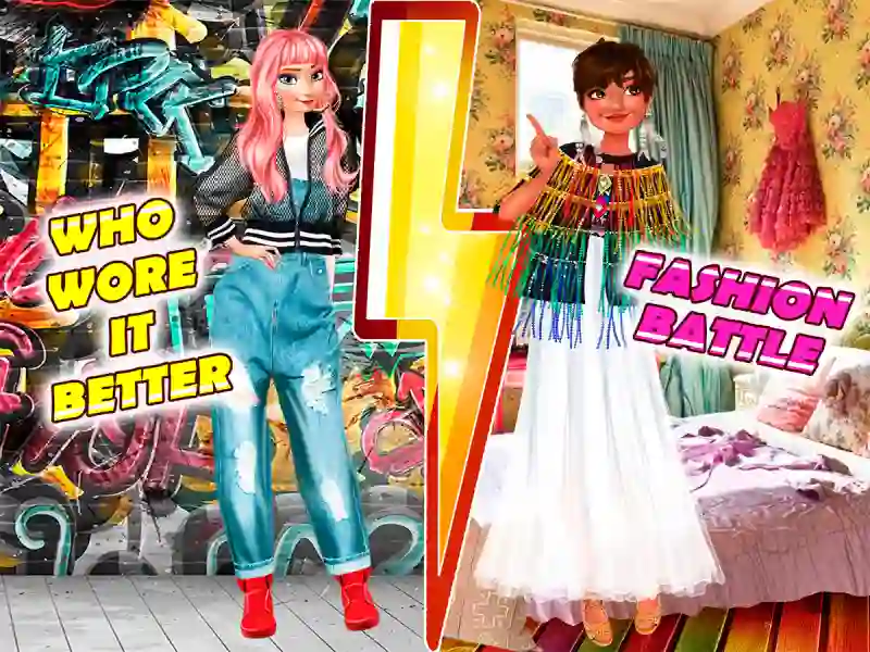 Lojë Who wore it better fashion battle në internet