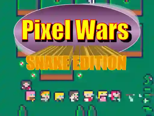 Lojë Pixel Wars Snake Edition në internet