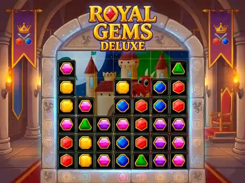 Lojë Royal Gems Deluxe në internet