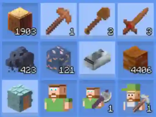 Lojë Grindcraft Remastered në internet