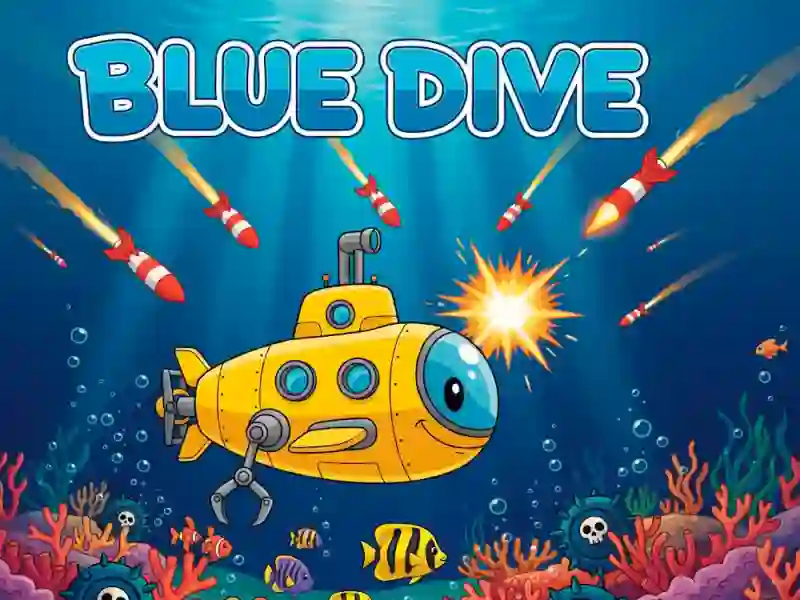 Lojë Blue Dive në internet