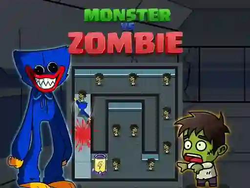 Lojë Monster vs Zombie në internet