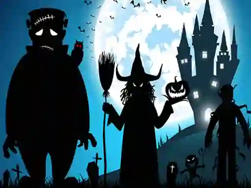 Lojë Crazy Halloween Memory në internet
