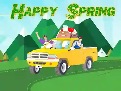 Lojë Happy Spring Jigsaw Puzzle në internet