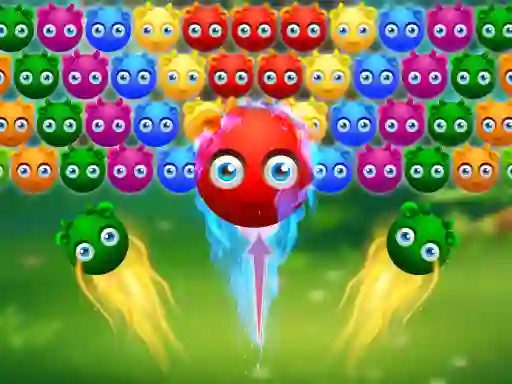 Lojë Cute Monster Bubble Shooter në internet