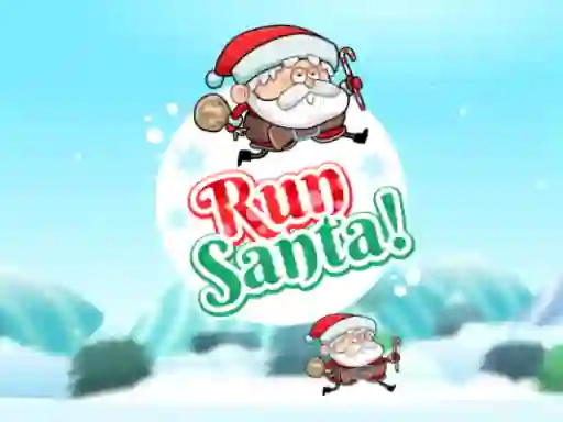 Lojë Run Santa në internet