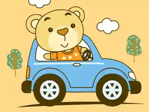 Lojë Cute Animal Ride Match 3 në internet