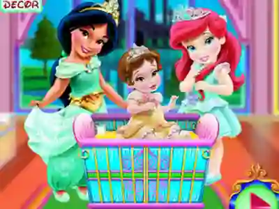 Lojë Baby Princesses Bedroom Decor në internet