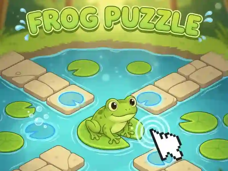 Lojë Frog Puzzle në internet