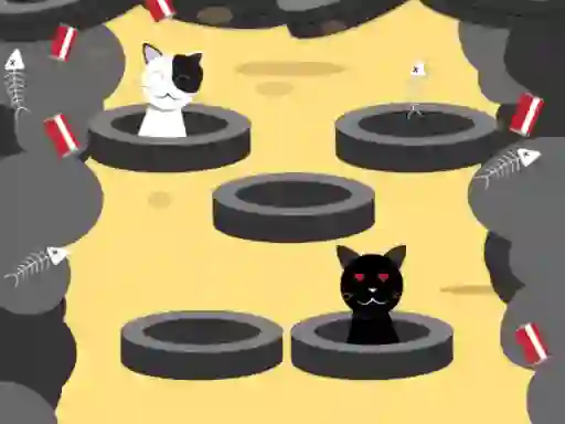 Lojë Catch Cats në internet