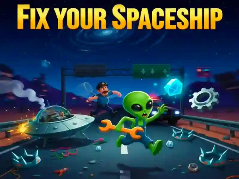 Lojë Fix your Spaceship në internet