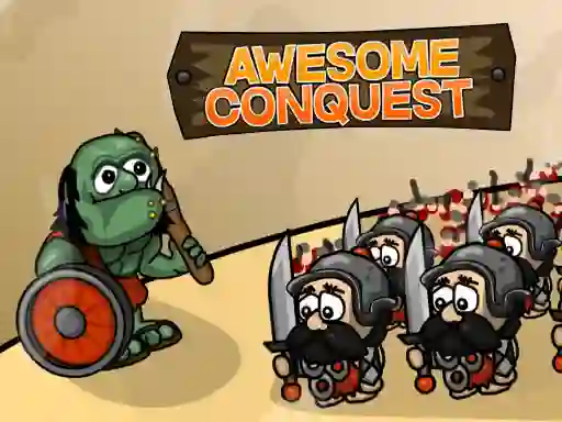 Lojë Awesome conquest në internet