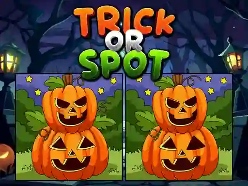 Lojë Trick or Spot në internet