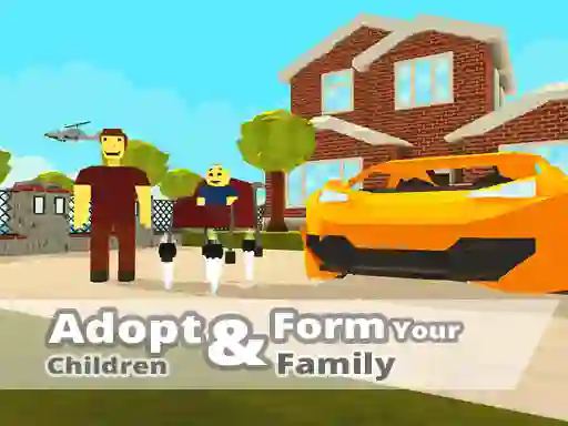 Lojë KOGAMA Adopt Children and Form Your Family në internet