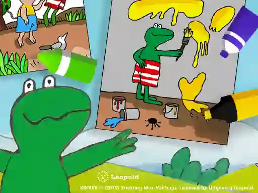 Lojë Coloring Kikker në internet