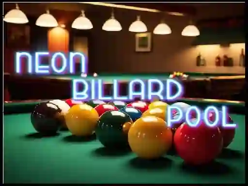 Lojë Neon Billard Pool në internet