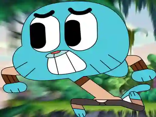 Lojë Gumball Jump adventure në internet