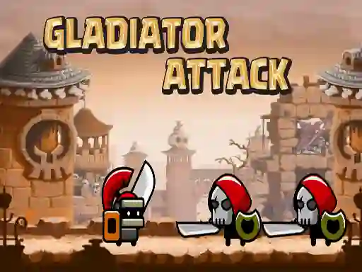 Lojë Gladiator Attack në internet