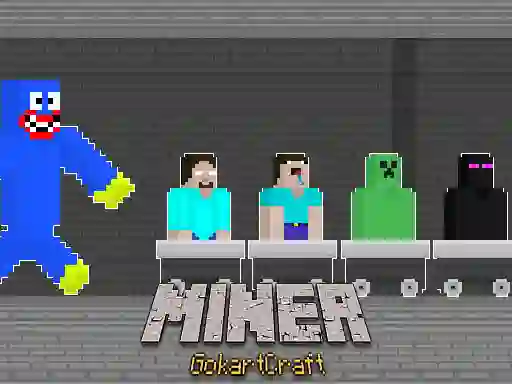 Lojë Miner GokartCraft në internet