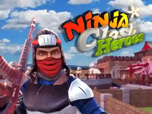 Lojë Ninja Clash Heroes në internet