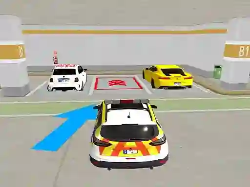 Lojë Real Car Parking Basement Driving School Simulator në internet