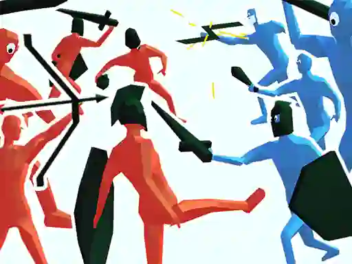 Lojë Funny Battle Simulator në internet