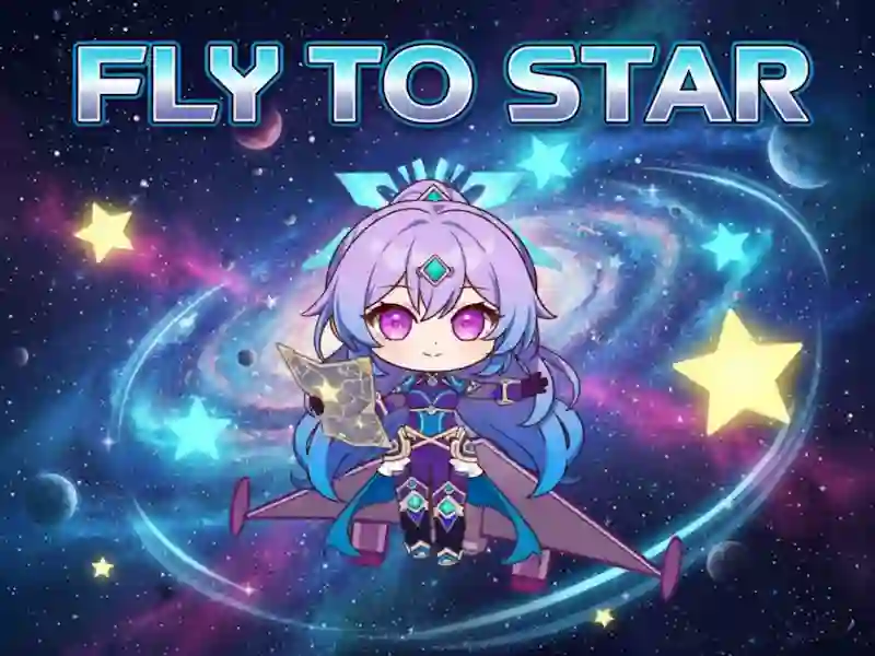 Lojë Fly To Star në internet