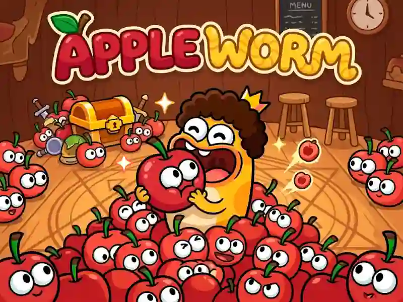 Lojë Apple Worm në internet