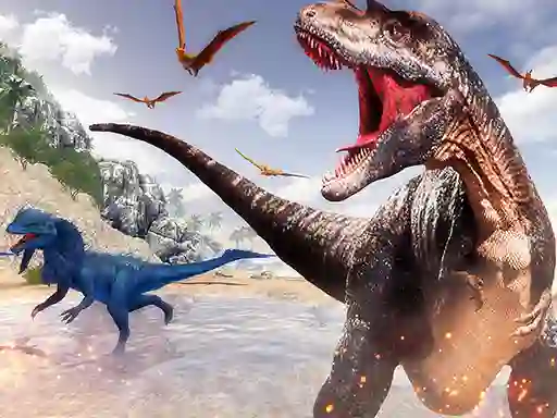Lojë Deadly Dinosaur Hunter Shooter në internet
