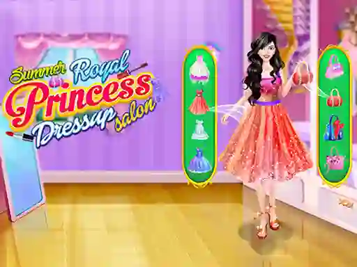 Lojë Classy Pricness Dressup and Makeup në internet