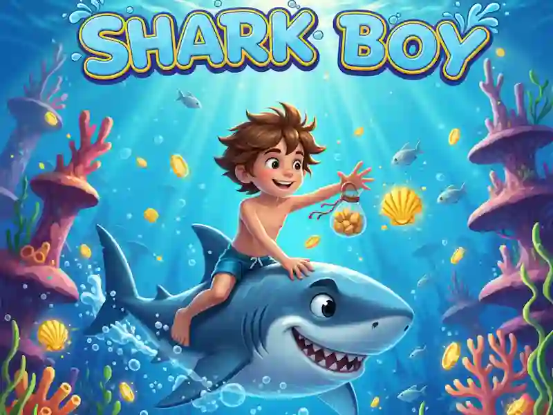 Lojë Shark Boy në internet