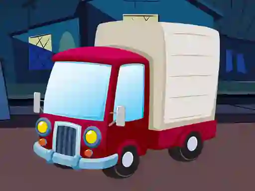 Lojë Fun Truck Jigsaw në internet