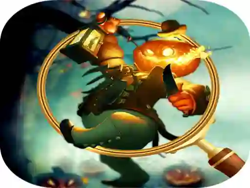 Lojë Halloween Hidden Object Games Haunted House në internet