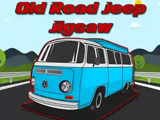 Lojë Old Road Jeep Jigsaw në internet