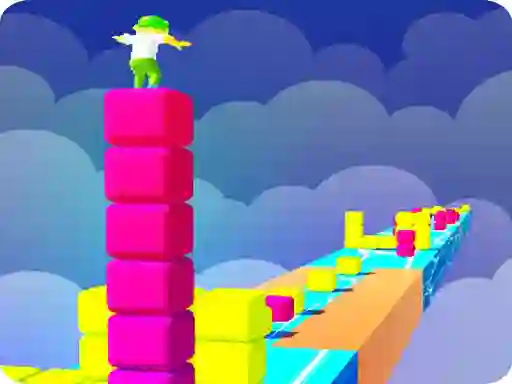 Lojë Cubes Stack 3D në internet