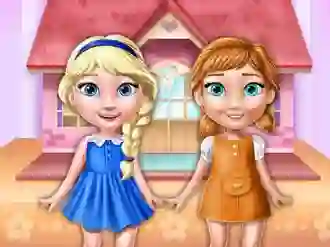 Lojë Ellie And Annie Doll House në internet