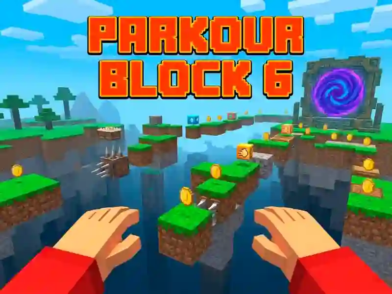 Lojë Parkour Block 6 në internet