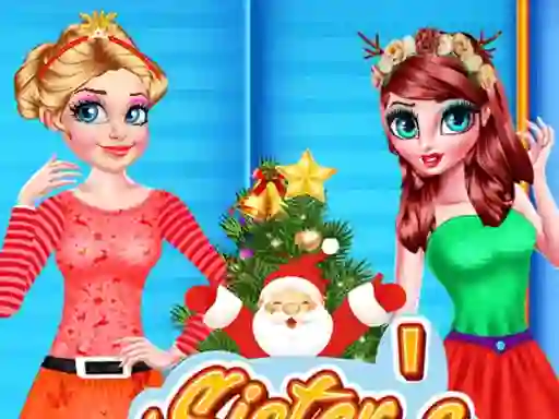 Lojë Sisters Christmas Tree në internet