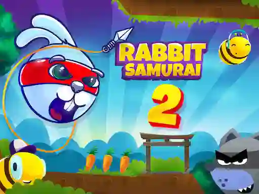 Lojë Rabbit Samurai 2 në internet