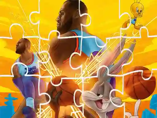 Lojë Space Jam Jigsaw në internet