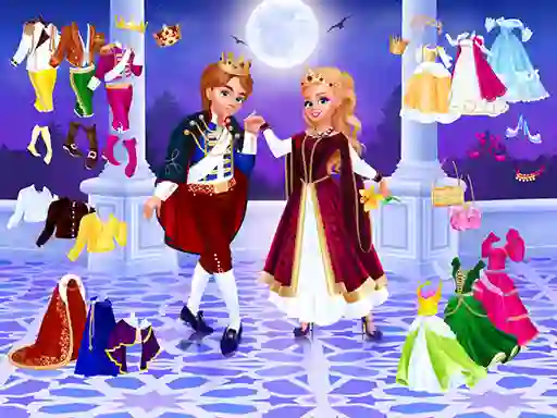 Lojë Cinderella and Prince Charming në internet