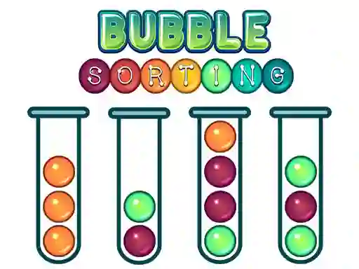 Lojë Bubble Sorting në internet