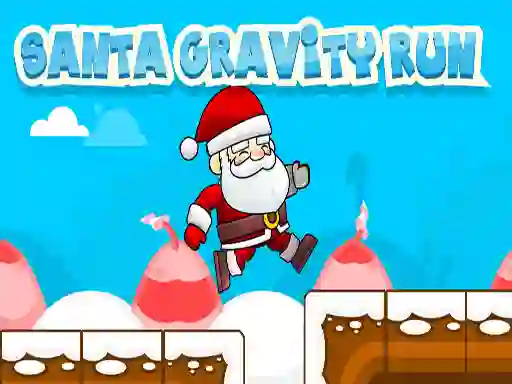 Lojë Santa Gravity Run në internet