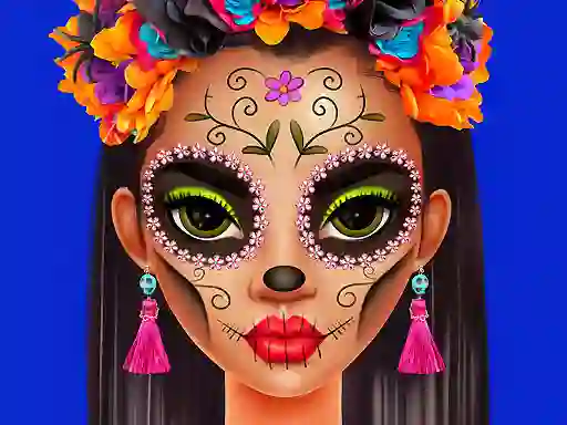 Lojë Halloween Makeup Trends në internet