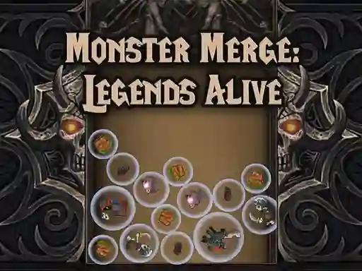 Lojë Monster Merge Legends Alive në internet