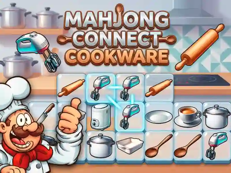 Lojë Mahjong Connect Cookware në internet